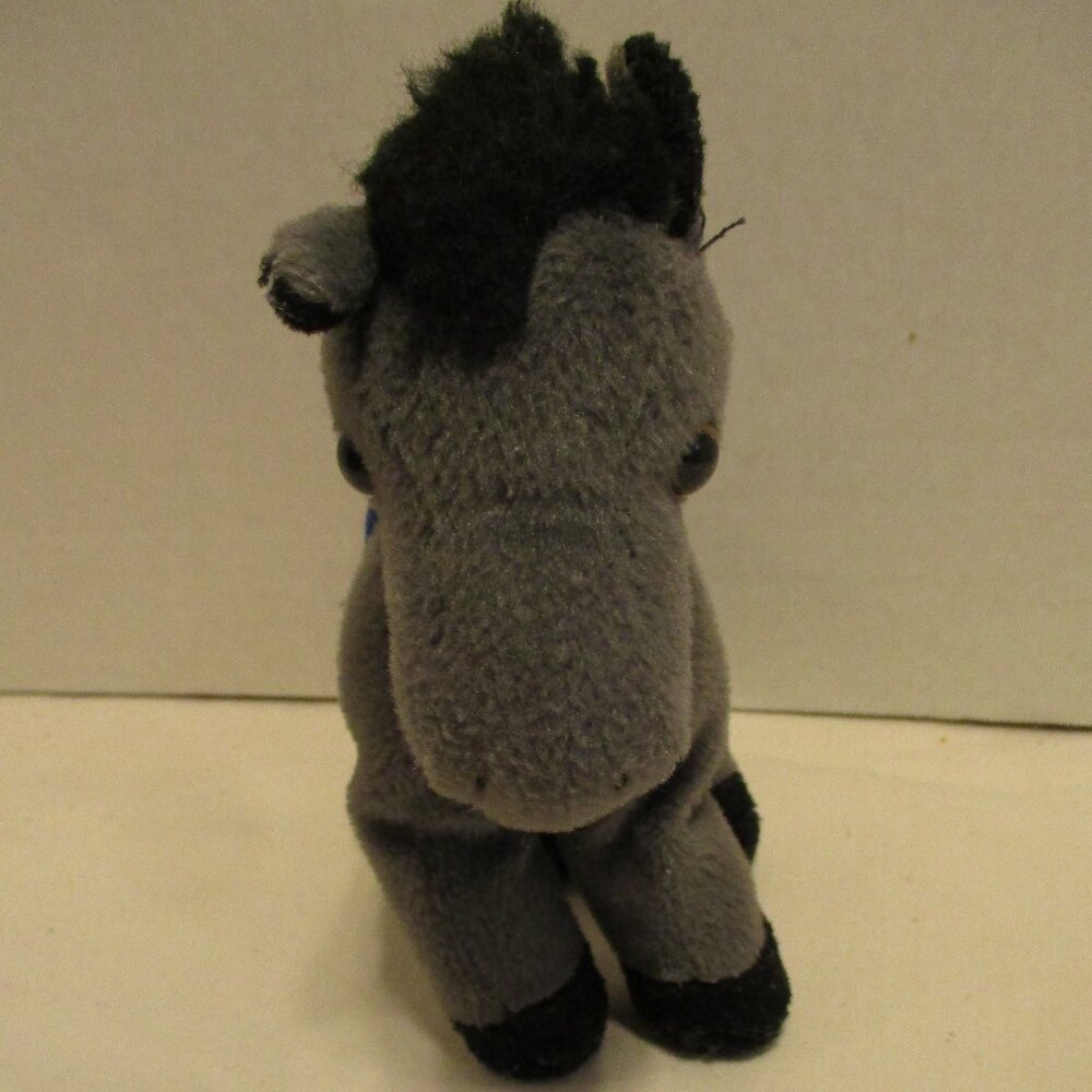 Breyer Vintage 2004 Small Gray Black Blue Brown Plush Horse